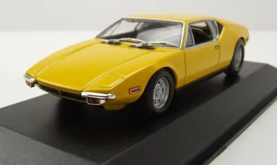 Produktbild von Maxichamps 940127501 De Tomaso Pantera 1974 gelb 1:43