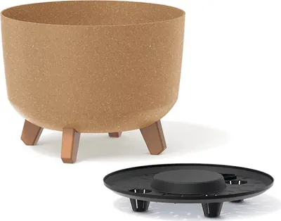 Image de Pot GRACIA ECO WOOD 30CM NATUREL