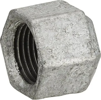 Image de Bouchon pour tube en acier galvanisé, femelle, diam. 26 x 34 mm