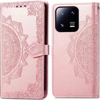 Produktbild von imoshion Mandala Klapphülle Xiaomi 13 Pro - Rosé gold
