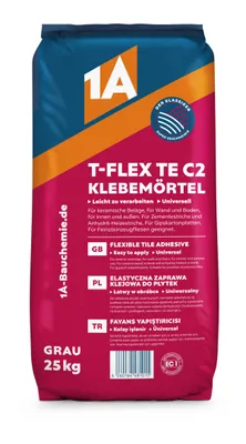 Produktbild von 1A - T-FLEX TE C2 25kg - Klebemörtel