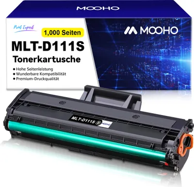Produktbild von 1x Schwarz Kompatibel Toner für SAMSUNG MLT-D111S D111L Xpress M2020 M2070 M2026