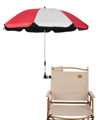 Produktbild von Verstellbarer Sonnenschirm für Stühle mit Klemmbefestigung