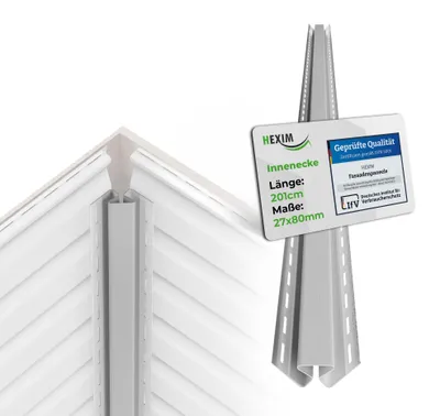 Produktbild von HEXIM Siding Fassadenverkleidung Fassadenpaneele außen Außenwand wetterfest UV-beständig PVC-U