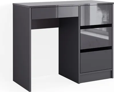 Produktbild von Schminktisch Vicco Sherry Anthrazit 90 cm mit 4 Schubladen, Model 40830