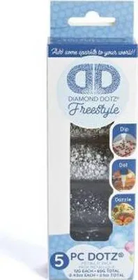 Produktbild von DIAMOND DOTZ® Freestyle Diamond Painting Zubehör, Runde Diamant Mosaik