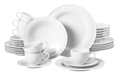 Produktbild von Seltmann Weiden Beat Weiss uni Kombiservice 30tlg.