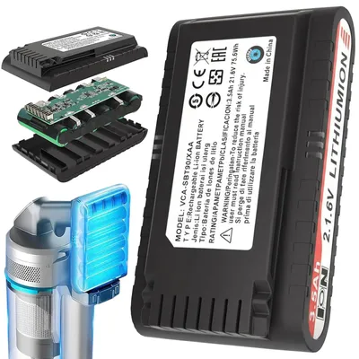 Zdjęcie produktu dla Akumulator do odkurzacza ręcznego - akumulator litowo-jonowy - 21,6 V - 3500 mAh - akumulator zamienny - ABS