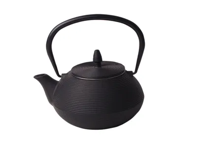 Produktbild von Hit Japanische Teekanne Gusseisen schwarz 0,8 ltr.