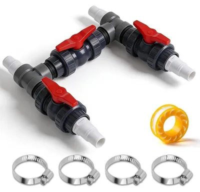 Obrázok produktu pre Obchádzkový systém pre ohrev bazéna, pre hadice s priemerom 32 mm/38 mm, priemer 50 mm, PVC