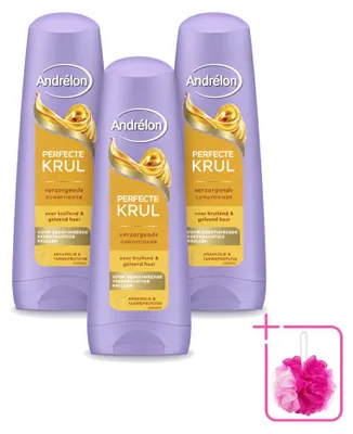 Zdjęcie produktu dla 3 sztuki odżywki Andrélon Perfecte Krul - 200 ml - zestaw ekonomiczny