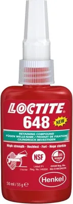 Obrázek produktu pro Loctite 648 Vysokopevnostní upevňovač spojů 50 ml