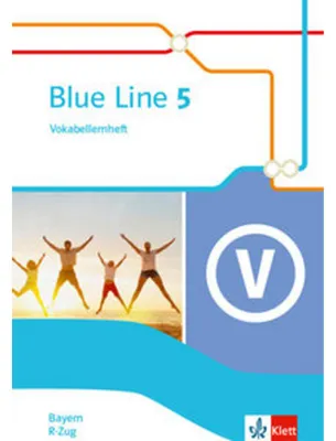 Obrázok produktu pre Blue Line 5 R-Zug. Vokabellernheft Klasse 9. Ausgabe Bayern