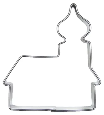 Produktbild von Ausstechform Kirche Edelstahl 53x50mm
