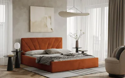 Obrázek produktu pro Postel LATINA 120x200 měděná s úložným prostorem