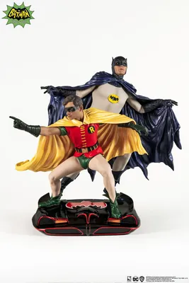 Obrázek produktu pro DC Comics PVC Diorama Statue 1/8 Batman & Robin 1966 23 cm