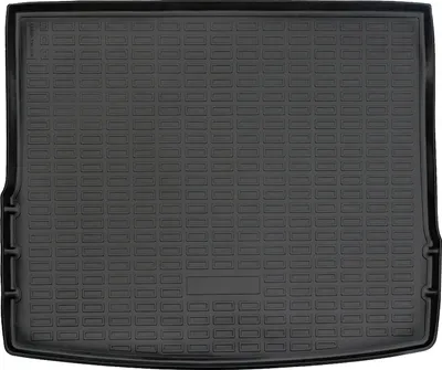 Image de Tapis De Coffre en Caoutchouc TPE Pour Volkswagen Tiguan 3 Depuis 2024, Bord Haut, Noir, Antidérapant, Toutes Saisons