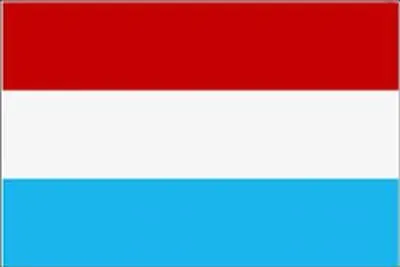 Produktbild von Luxemburg Flagge 90 x 150 cm, 100% Polyester, strapazierfähig, farbbeständig, mit Metallösen
