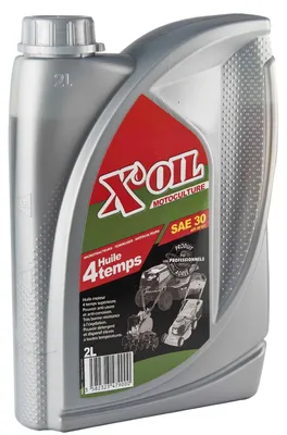 Produktbild von 12 Öl 4-Takt X'oil, SAE 30 API SJ/CD, JASO MA, in 2-Liter-Behälter