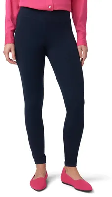 Produktbild von HUE Damen Baumwolle Ultra with Wide Waistband, Assorted Leggings, Navy, Medium