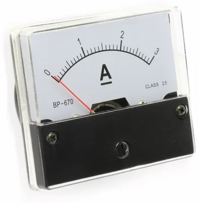 Produktbild von Drehspul-Einbauinstrument, 0...3 A-