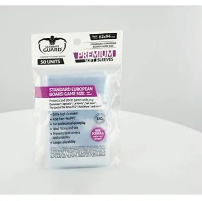 Obrázek produktu pro Ultimate Guard Premium Sleeves Standard velikost evropské deskové hry (50)