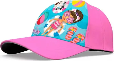Produktbild von Gabbys Dollhouse Kinder Mädchen Basecap Baseball Kappe Mütze – Pink / 52