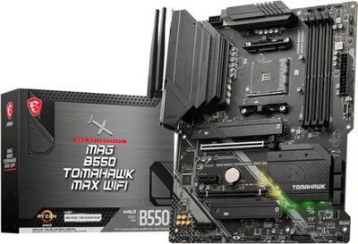 Zdjęcie produktu dla MSI MAG B550 TOMAHAWK MAX WIFI AMD B550 Socket AM4 ATX