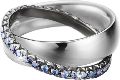 Produktbild von Esprit Damen Ring Silber Zirkonia Pellet Heart ESRG91774A1, Ringgröße:56 (17.8 mm Ø)