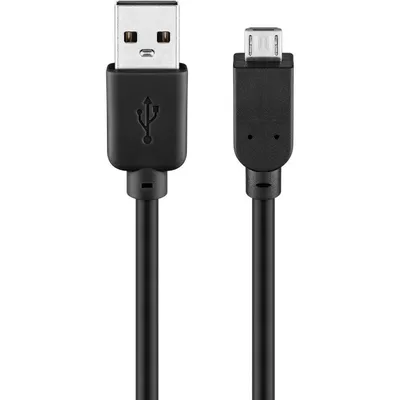 Image de S/CONN maximum connectivity shiverpeaks BS14-11025 - 1 m - USB A - Micro-USB B - USB 2.0 - 0,48 Gbit/s - noir