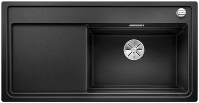 Produktbild von BLANCO ZENAR XL 6 S-F DampfgarPlus, SILGRANIT® PuraDur®, anthrazit, Becken rechts, mit Ablauffernbedienung, inkl. Holzschneidbrett