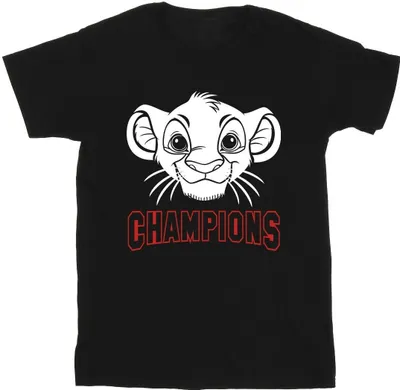 Produktbild von Disney - "The Lion King Champion" T-Shirt für Herren BI32753 (L) (Schwarz)