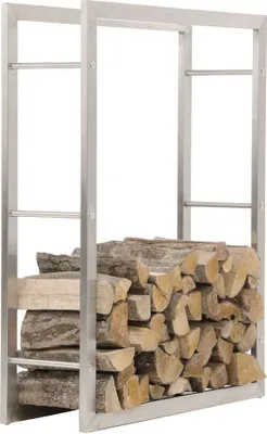 Produktbild von Kaminholzständer Keri 25x80x100 edelstahl