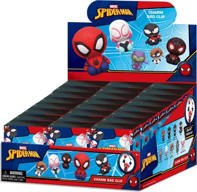 Produktbild von Spider-Man 3D PVC-Taschenanhänger Display (24)