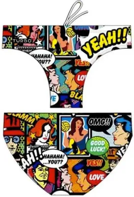 Obrázok produktu pre Turbo Yeah Comic Plavky viacfarebné L Pánske viacfarebné L