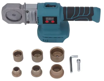 Obrázok produktu pre Zvárač potrubí, 350 W, digitálny displej, nastavenie teploty, rovnomerné a rýchle zahrievanie, zariadenie na horúce zváranie