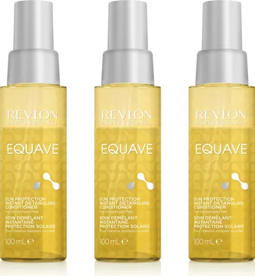 Produktbild von Equave Sun Protection Instant Detangling Conditioner 3x100 ml