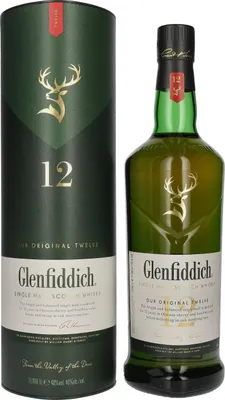Produktbild von Glenfiddich 12 Years Single Malt 40% 1,0L