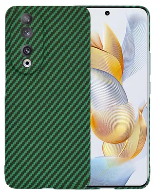 Produktbild von Techsuit Carbonite FiberShell Back Cover Hülle für HONOR 90 - Grün