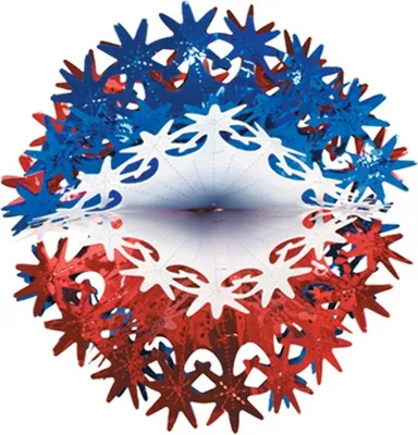 Produktbild von Dekoball mit USA Motiv, ca. 30 cm