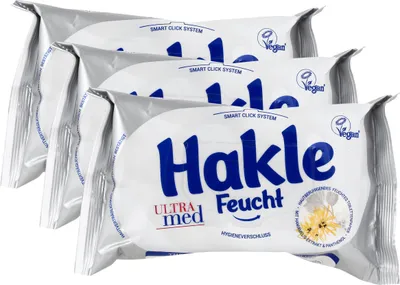 Produktbild von Hakle Feucht Ultra med 42 Blatt  (3er Pack)