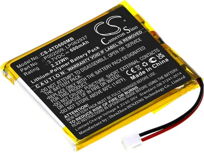 Produktbild von TECHTEK Akku Kompatibel mit [Alecto] DBX-60 Ersetzt LP062937, für P002009