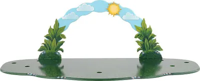 Produktbild von Wiese mit Himmelsbogen 80x38x27cm von Hubrig Volkskunst