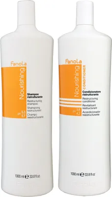 Immagine prodotto di Fanola Nutri Care Shampoo ristrutturante 1000ml + Fanola Nutri Care Balsamo ristrutturante 1000ml