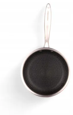 Zdjęcie produktu dla Patelnia Stalowa MASTERPAN z Powłoką „Plaster Miodu” 24cm-