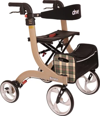 Produktbild von Drive Premium Rollator Nitro - Champagne
