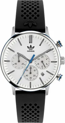 Produktbild von Adidas Uni Uhr CODE ONE CHRONO Edelstahl grau AOSY22014