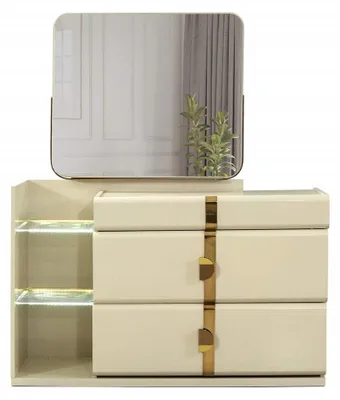 Immagine prodotto di Toeletta con specchio e illuminazione, elegante e funzionale