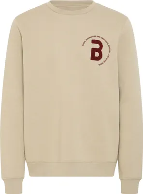 Image de BLEND T-shirt à manches longues, col rond et motif rayé Taille : XXXL (47/48)