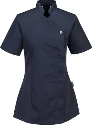 Productafbeelding van Medische stretch-tuniek voor dames – maat L – marineblauw – Portwest